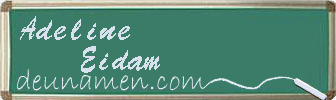 Adeline Eidam Visitenkarte